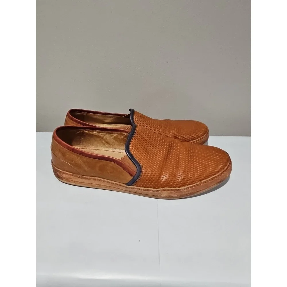 Donald‎ J Pliner Driving Moccasin Loafers Saddle Leather Jefrey Driver Men 11